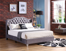 Load image into Gallery viewer, Upholstered Bed Transitional
