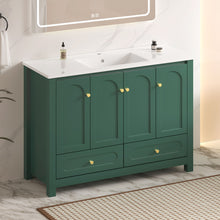 Load image into Gallery viewer, Bathroom Vanity With Sink Combo, 4 Soft Close Doors And 2 Drawers