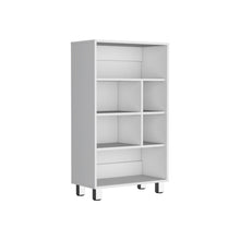 Load image into Gallery viewer, Six Tier Bookcase - White