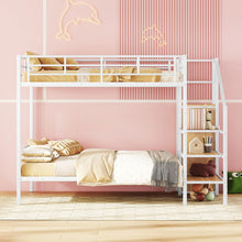 Load image into Gallery viewer, Bunk Bed With Lateral Storage Ladder And Wardrobe