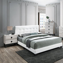 Load image into Gallery viewer, Contemporary Style Bed, Rectangle Headboard