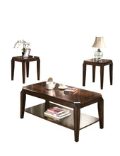Load image into Gallery viewer, Docila - 3 Piece Pack Coffee With End Table (Set of 3) - Walnut