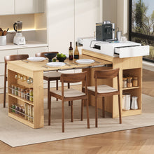 Load image into Gallery viewer, Extendable Dining Table With Folding Top