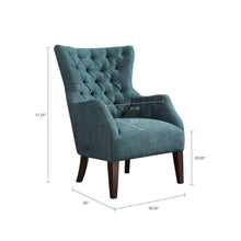 Load image into Gallery viewer, Hannah - Button Tufted Wing Chair
