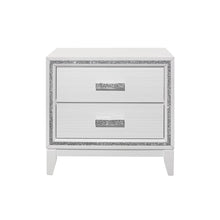 Load image into Gallery viewer, Almera - Glitter Nightstand - White