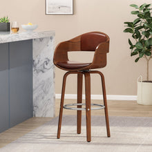 Load image into Gallery viewer, Modern Bar Stool, Swivel Function