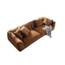 Load image into Gallery viewer, Nordic Modern Sofa With Removable Pillowcase, High Density Sponge Filling, 4 Throw Pillows