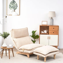 Load image into Gallery viewer, Single Lazy Sofa Chair Leisure Foldable Reclining Chair