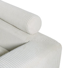 Load image into Gallery viewer, 4 Seater Oversized Sectional Sofa With 2 Ottoman And 2 Pillows