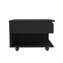 Load image into Gallery viewer, Manufactured Wood Rectangular Lift Top Coffee Table With Drawer - Black