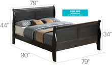 Load image into Gallery viewer, Panel Sleigh Bed