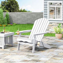 Load image into Gallery viewer, Zenithia - Outdoor Foldable Adirondack Chair With 2 Cup Holders