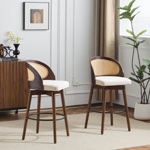 Load image into Gallery viewer, Como - Indoor Wood Barstool (Sey of 2)