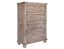 Load image into Gallery viewer, Solid Wood Four Drawer Chest - Natural