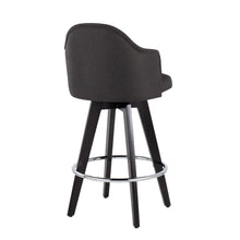 Load image into Gallery viewer, Ahoy - Contemporary Fixed Height Counter Stool With Round Footrest (Set of 2)