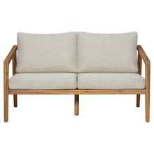 Load image into Gallery viewer, Westin - Outdoor Acacia Wood Loveseat - Teak / Beige