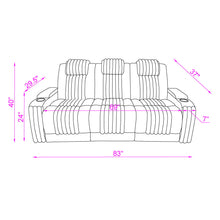 Load image into Gallery viewer, Duran - Power Reclining Set With Power Headrest