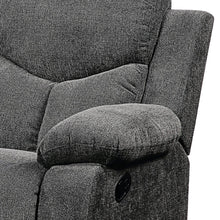 Load image into Gallery viewer, Kalen - Chenille Sofa With Drop Down Table - Gray