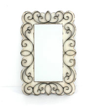Load image into Gallery viewer, 33" Framed Accent Mirror - White