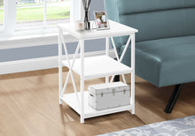 Load image into Gallery viewer, 3 Tier Accent Table, Side Marble Look Contemporary & Modern