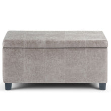 Load image into Gallery viewer, Dover - Upholstered Storage Ottoman Bench