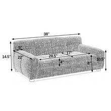 Load image into Gallery viewer, Modern Pet Sofa With Backrest And Armrests