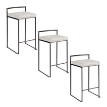 Load image into Gallery viewer, Fuji - Contemporary Style Stackable Counter Stool