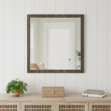 Load image into Gallery viewer, 41" Square Framed Accent Mirror - Gray