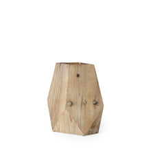 Load image into Gallery viewer, Abstract Cylinder Table Vase (397506) - Natural