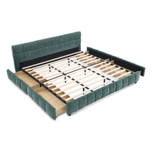 Load image into Gallery viewer, Modern Platform Bed Frame With Thick Fabric