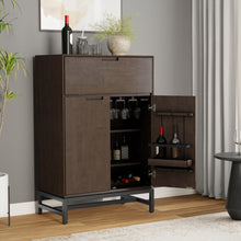 Load image into Gallery viewer, Banting - Bar Cabinet - Walnut Brown