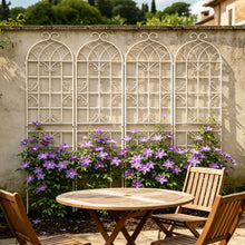 Load image into Gallery viewer, Metal Garden Rustproof Trellis For Climbing Plants Outdoor Flower Support
