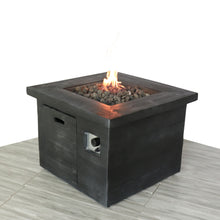 Load image into Gallery viewer, Fiber Reinforced Propane / Natural Gas Fire Pit Table - Charcoal