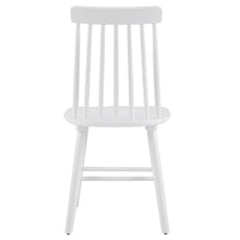 Load image into Gallery viewer, Solid Wood Windsor Back Dining Side Chairs (Set of 4) - White