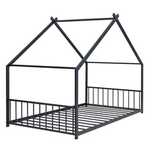 Load image into Gallery viewer, Metal House Bed