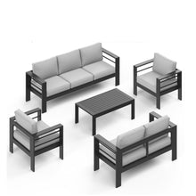 Load image into Gallery viewer, Outdoor Patio Set With All-Weather Thick Cushions