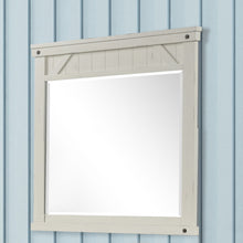 Load image into Gallery viewer, Industrial Farmhouse Mirror - White