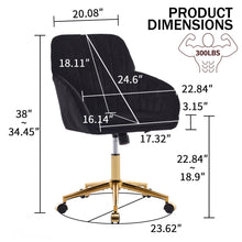 Load image into Gallery viewer, Adjustable Ergonomic Swivel Office Chair