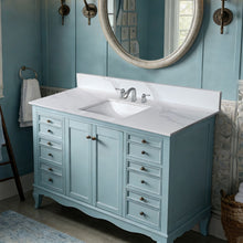 Load image into Gallery viewer, Bathroom Vanity Top With Undermount Sink, 3 Pre Drilled Holes