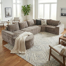 Load image into Gallery viewer, Modular Cloud Sectional Sofa Set, U-Shaped Upholstered Couch With Deep Seat