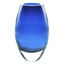 Load image into Gallery viewer, Oval Free Table Vase - Blue
