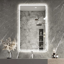 Load image into Gallery viewer, Bathroom Mirror Vanity Mirrors With Front Lights, Wall Mounted, Anti-Fog, Frameless, Horizontal Or Vertical