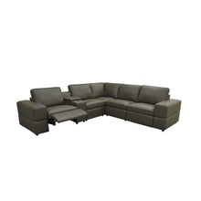 Load image into Gallery viewer, Upholstered Large Arms Sectional With Recliner Seats