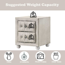Load image into Gallery viewer, Reggie - Nightstand - Beige