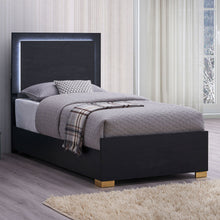 Load image into Gallery viewer, Jeremiah - LED Panel Bed With Touch Controlled Lighting