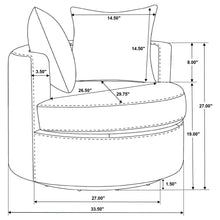 Load image into Gallery viewer, Quinn - Swivel Accent Chair