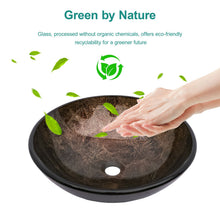 Load image into Gallery viewer, Vessel Sink With Faucet And Pop-Up Drain
