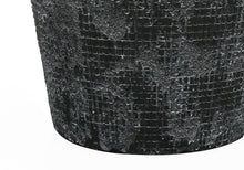 Load image into Gallery viewer, Ceramic Round Table Lamp With Black Drum Shade - Black