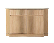 Load image into Gallery viewer, Qwin - Server - Natural Marble / Oak