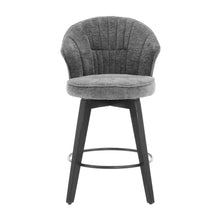 Load image into Gallery viewer, Wing Back Swivel Bar Stools (Set of 2)